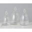 Teardrop Glass Jar with Lid - 5.51"L x 5.51"W x 9.65"H-175623170