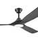 3-Blade Indoor Smart Ceiling Fan with Light and Remote/APP Control,3 LED Colors,6 Speed Noiseless DC Motor,Timer