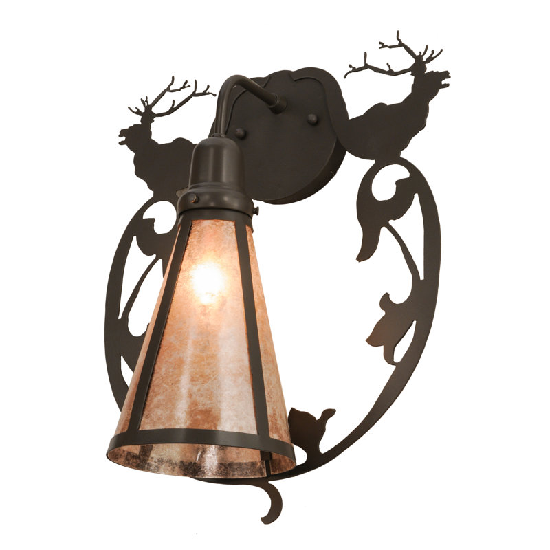 Rustic Lodge 1 - Light Armed Sconce