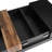 31.4''Square Coffee Table With Sliding Tabletop, High Gloss Centre Table With Hidden Storage Compartment-110477272