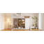 Lit mezzanine en bois avec garde-robe, tablettes et armoire-187523562-187523561