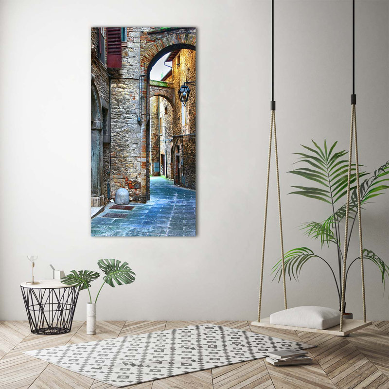 Italian Streets - Wrapped Canvas Print