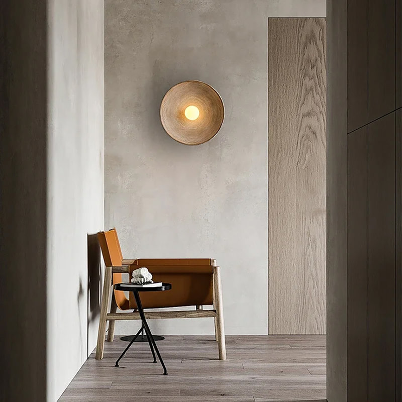 Lampe murale ronde
