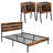 Alicia Steel Piece Bedroom Set-1317659997