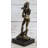 Handmade Vitaleh Original Bronze Sculpture Female Amazon Warrior Marble Figure