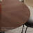 51.18" Brown Round Solid Wood Dining Table-408712131