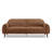 87.4" W Corduroy Upholstered Standard Sofa with Round Arms-1733163657