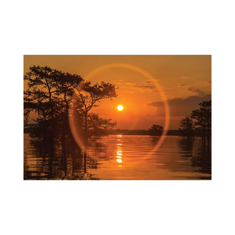 USA, Louisiana, Atchafalaya National Wildlife Refuge. Sunrise On Swamp. by Jaynes Gallery - Wrapped Canvas Gallery-Wrapped Canvas Giclée