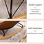 Chaise berçante rembourrée Kimbro-1649525834