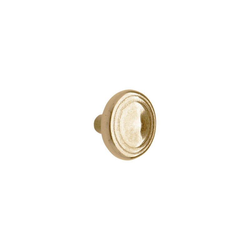 Roswell Bronze Round Knob, Silicon Bronze Brushed