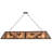 Rustic Lodge 12 - Light Antique Copper Pool Table Lights Pendant