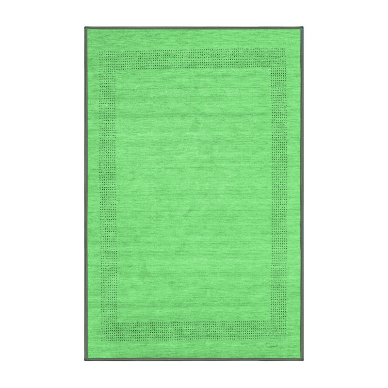Antaneice Washable Abstract Indoor Rug, Rectangle 7' x 10'