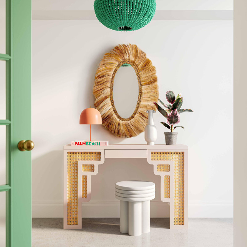 Console TOV Furniture Suzie, Crème