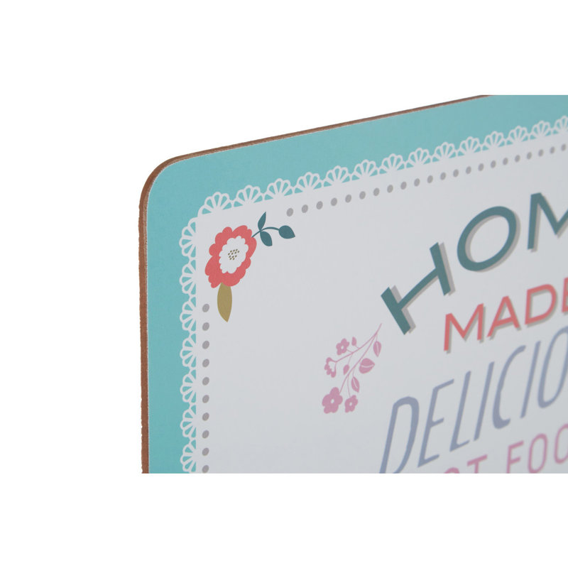Haugen Cork Floral Rectangle Placemat