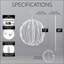 Fold-Flat LED Metal Lighted Window Decoration-69489269-24760686