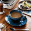 Stoneware Cappuccino Cup and Saucer-1404354812