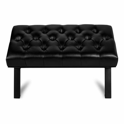 Evalin Faux Leather Upholstered Bench