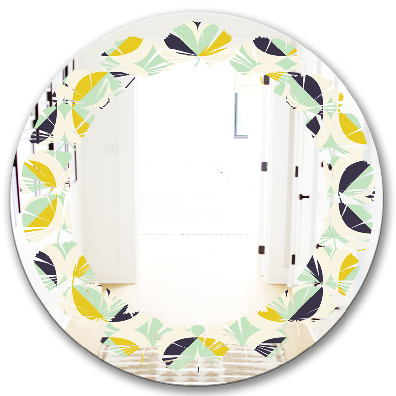 Miroir mural Diamond V, 23,6 po x 23,6 po