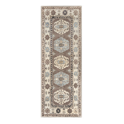 Tapis Shary Coffee Brown avec envers antidérapant