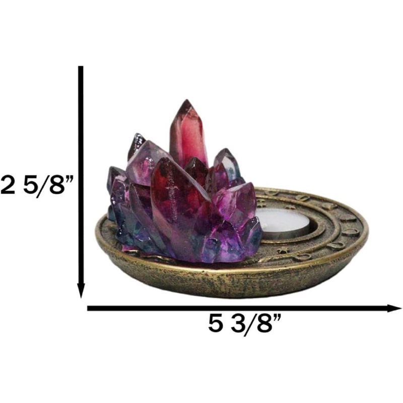 Porte-bougie Wicca Magical Crystals