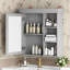 Armoire à pharmacie de salle de bain avec miroir, murale, facile à nettoyer, tablettes réglables pour la chambre à coucher, armoire à miroir de 30 po, charnières à fermeture en douceur, exigences de rangement dans les petites salles de bain