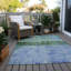 Tapis bleu intérieur / extérieur lavable à la machine Cinead ACN1716-104848216