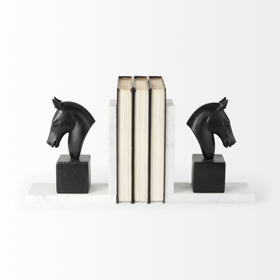 Hidalgo Resin Non-Skid Bookends