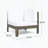 Oana 2-Piece Acacia Wood Loveseat Sectional Set