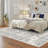 Machine Washable Folded Area Rug For Living Room Bedroom Modern Style Low-Pile Soft Rug For Dining Room Home Decor Traditional Carpet, Non Slip & Easy To Clean-1841630642