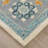 Springfield Traditional Floral & Botanical Blue Area Rug-1897576980