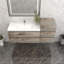 Ensemble de meuble-lavabo mural simple 61 po Moreno Bailey-87461194