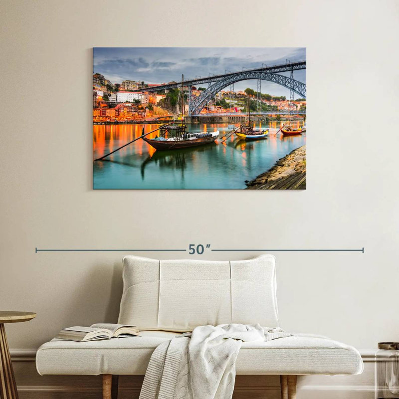 Sireci Douro River Rabelo Boats, 26" H x 39" W