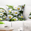 Fond printanier avec fleurs blanches - coussin à imprimé floral-29602448-29602444