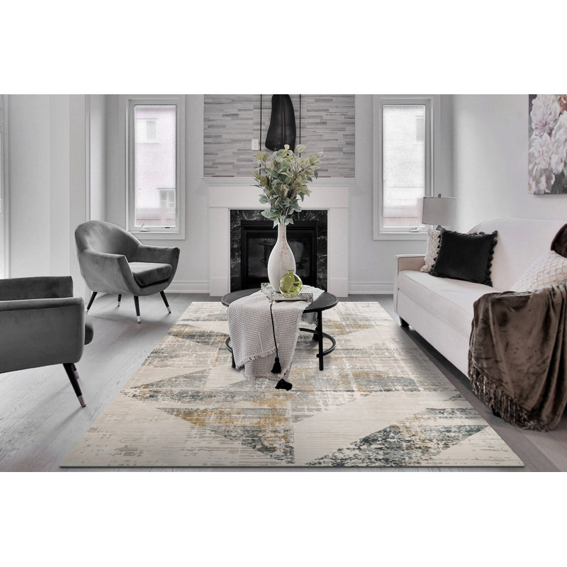 Garzon Geometric Indoor Rug, Rectangle 6'7" x 9'6"
