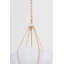 Luminaire suspendu Amberley en feuille d'or rétro-112648719-112648722