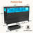 Jaylianiz 6 - Drawer Dresser with Power Outlet, Chest of Drawers with LED Lights and Open Storage-381056293