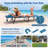 Averyanna Outdoor Metal Chaise Lounge-757755666