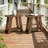 Solid Wood End Table With Storage-653028294