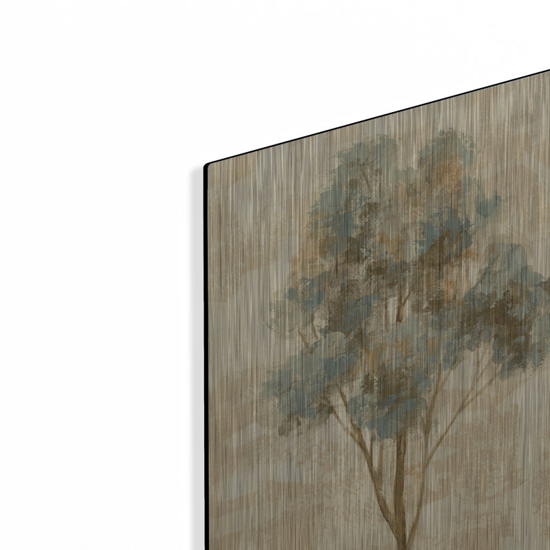 «Ethereal Tree III» par Silvia Vassileva, art mural en métal, 24 po x 36 po, H 16 po x l 12 po