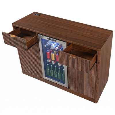 Buffet 59 "avec îlot de cuisine et armoire à café