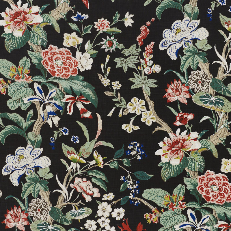 Nymphaea Fabric, Night