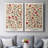 WM MORRIS Series CCCXXXV-Premium Gallery Wrapped Canvas -Ready to Hang
