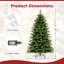 Arbre de Noël artificiel éclairé-581464959