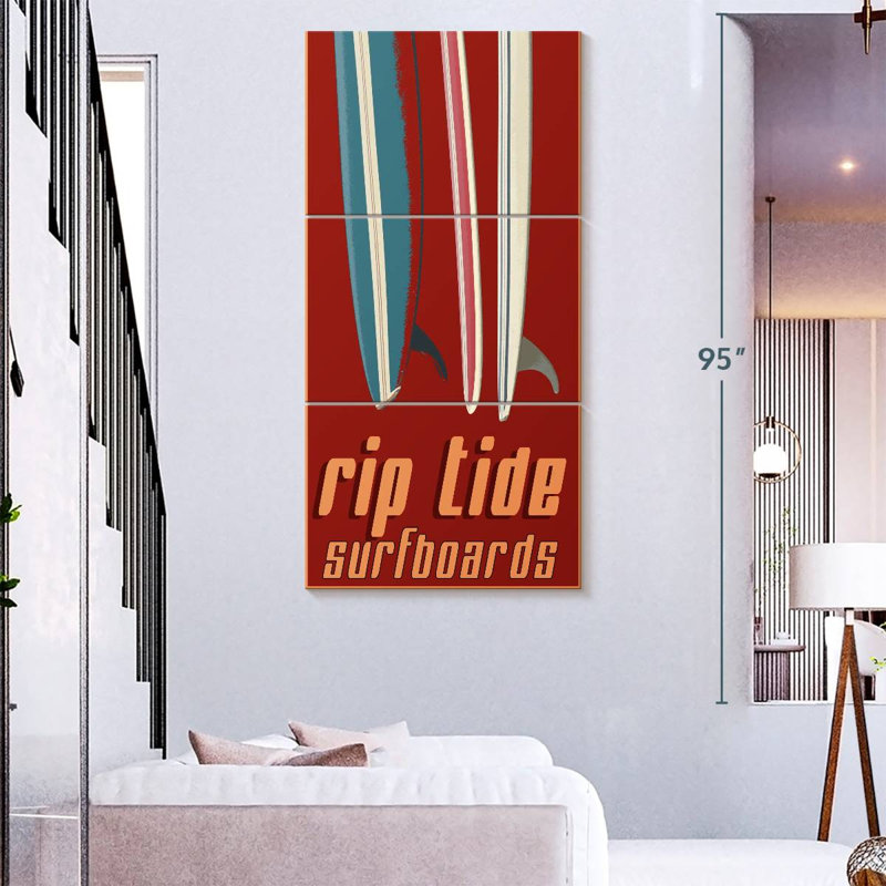 Rip Tide, 80" H x 39" W