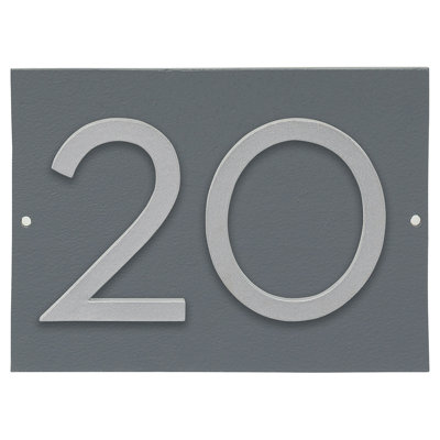 Plaque murale rectangulaire