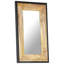 Lenny Wood Flat Wall Mirror-1156794148