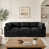 Black Faux Leather sélectionné