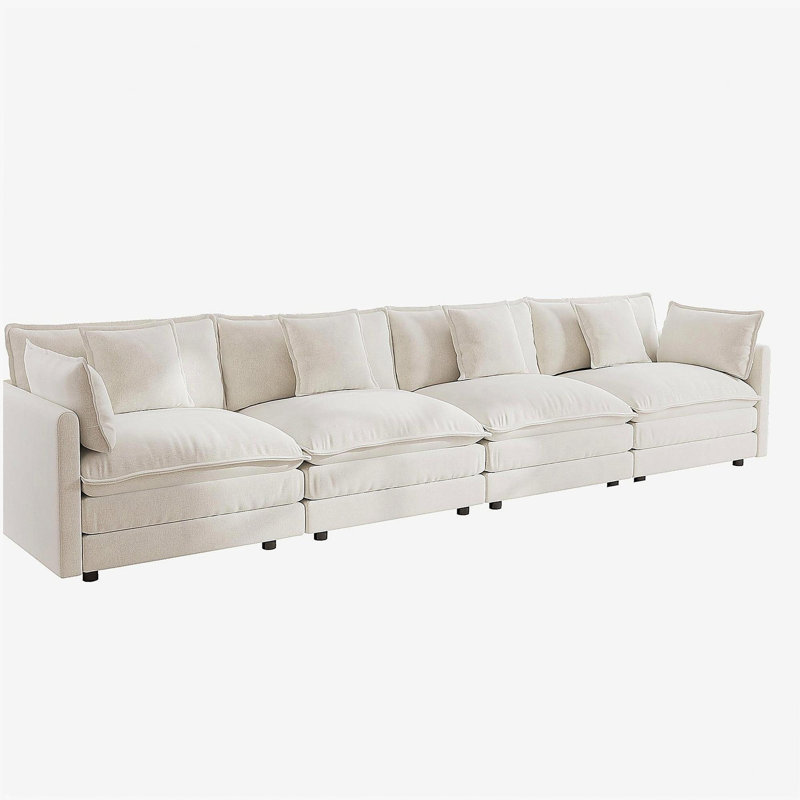 Canapé modulaire Free Free Combination, canapé modulaire, canapé 4 places, canapé modulaire, blanc, Blanc