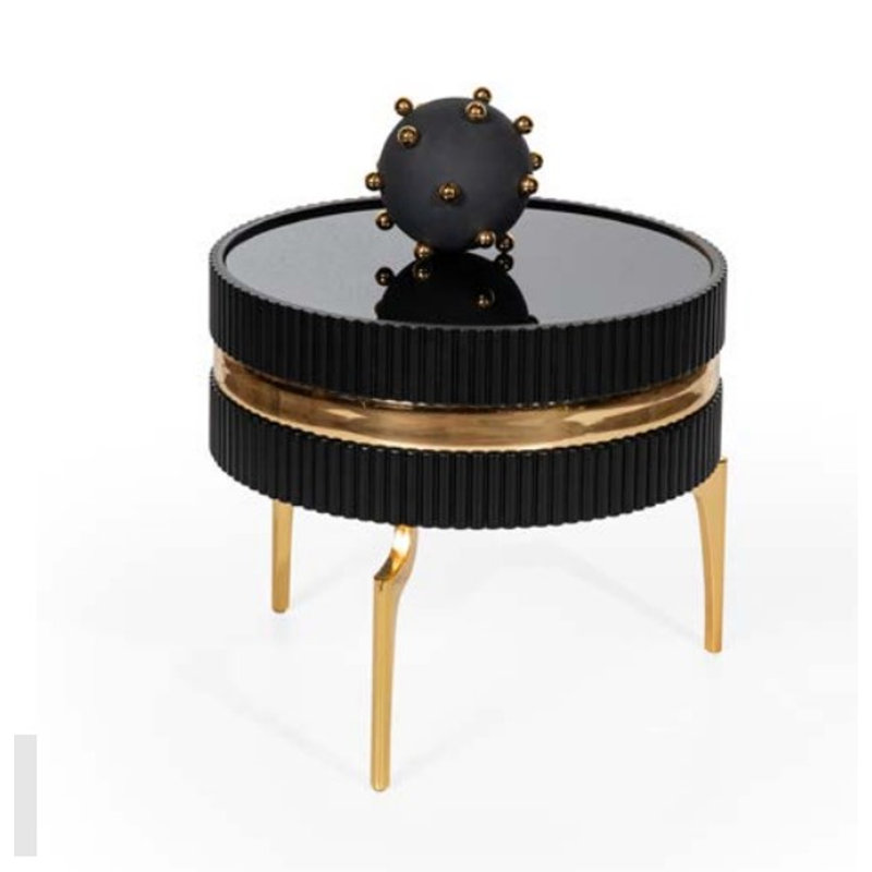 Table de bout en verre