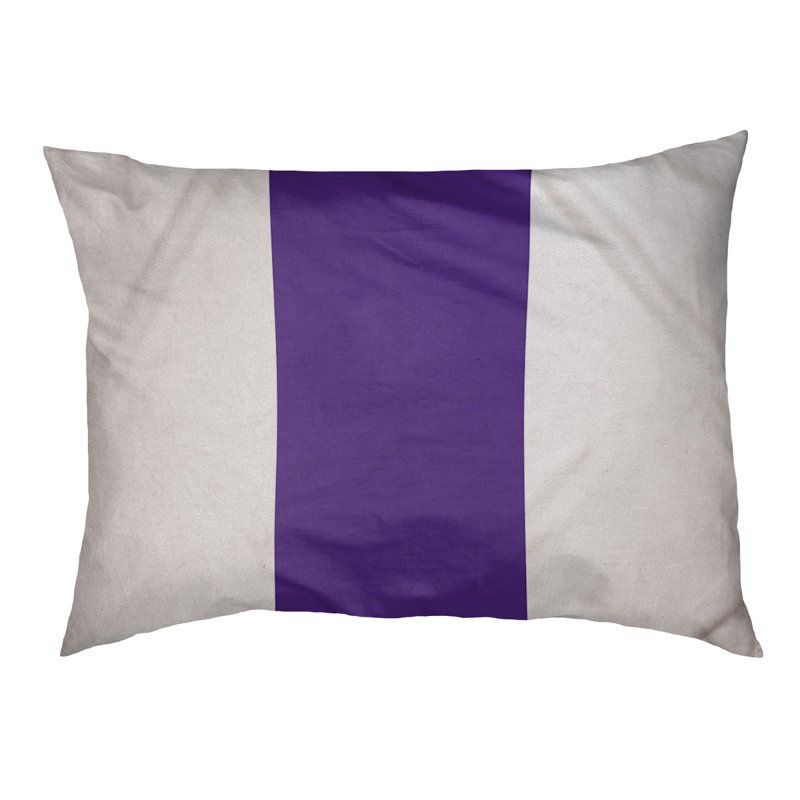 Coussin d'extérieur pour chien Mississippi Rebellion, Moyen (l 28 po x P 18 po x H 6 po), Blanc / Mauve